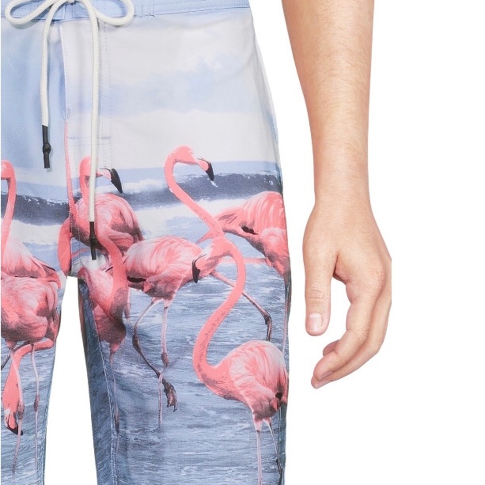 No Boundaries Flocka Flocka 50+ UPF Quick Dry Swim Surf Style Board-short NWT - Picture 5 of 9